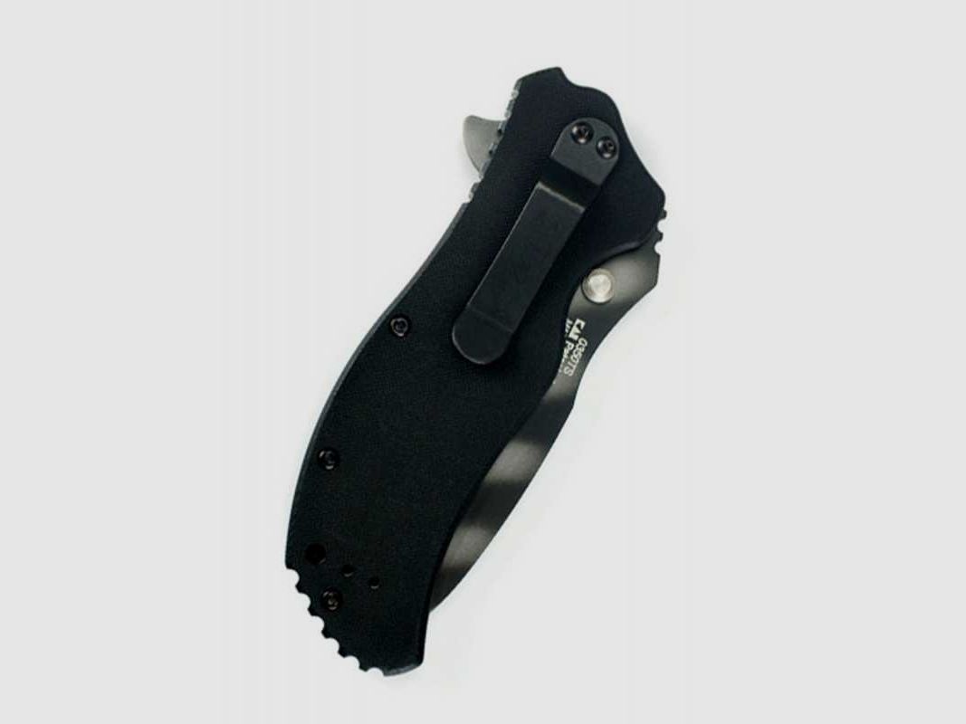 Zero Tolerance 0350TS Taschenmesser, Schwarz/Tiger Stripe, CPM-S-30V