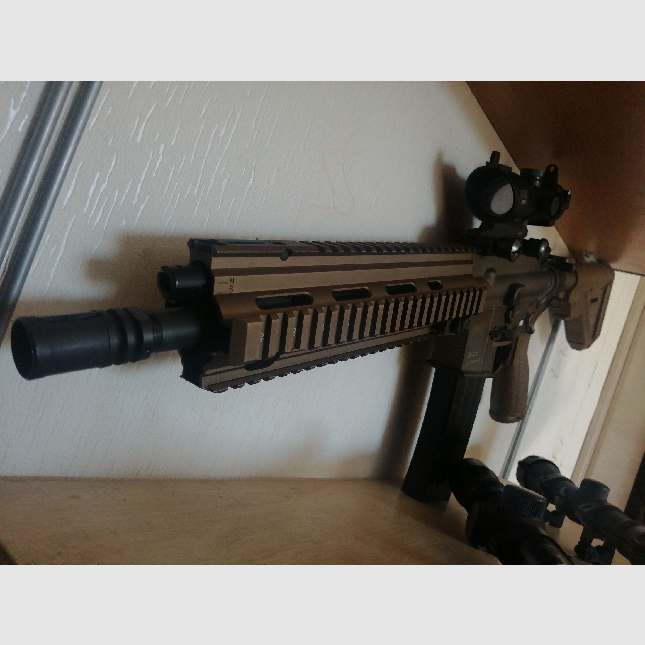 Airsoft Hk 416 gas abzugeben 