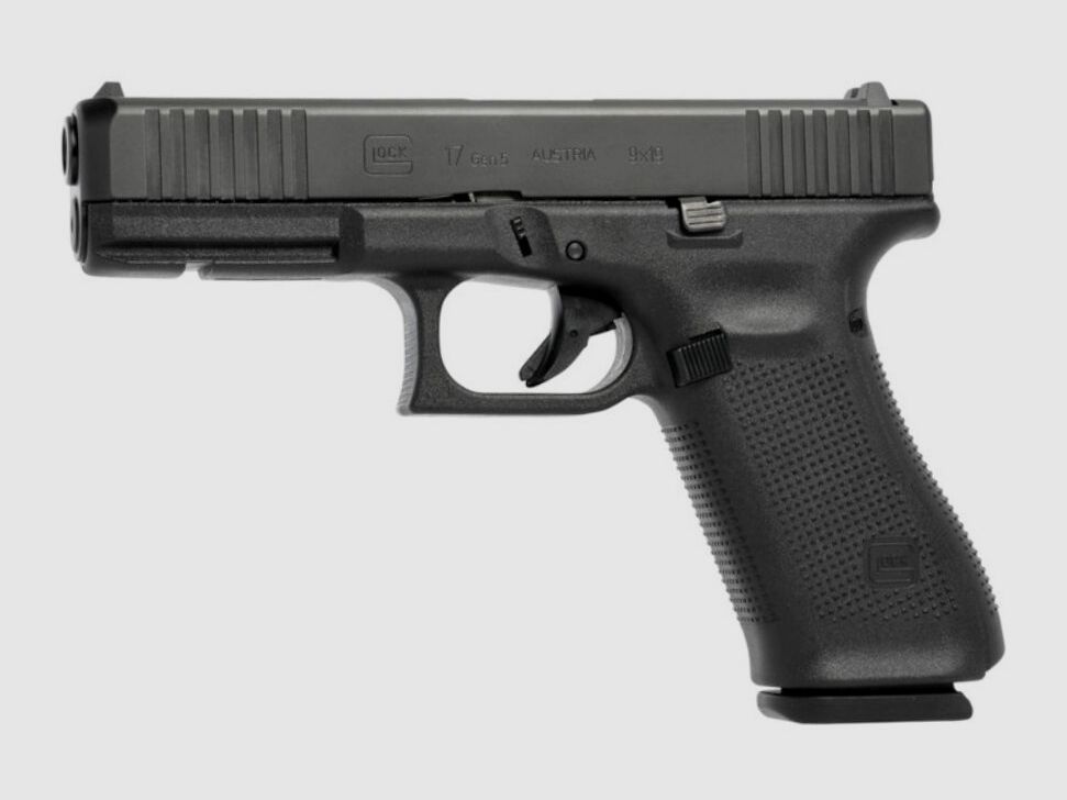 Pistola Glock Glock 17 Gen5 en calibre 9mm Para (9x19) Incl. accesorios