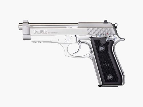 Taurus PT 92 SS17 Rail, RVS mat, 17 schots pistool