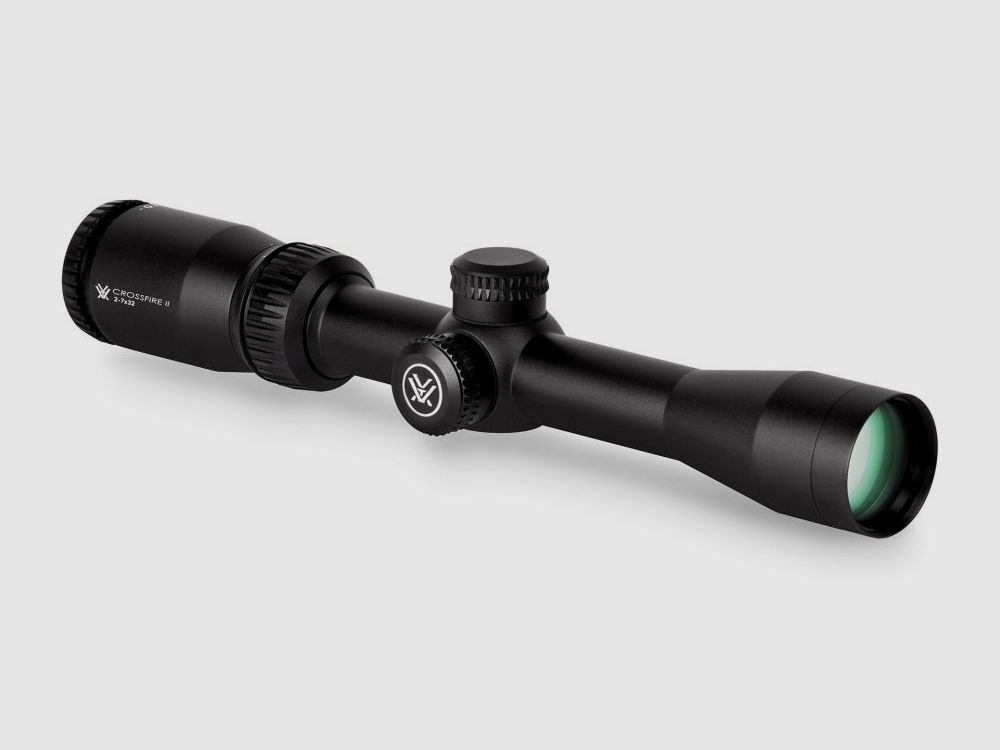 Vortex Crossfire II 2-7x32 Rifle Scope, Dead-Hold BDC