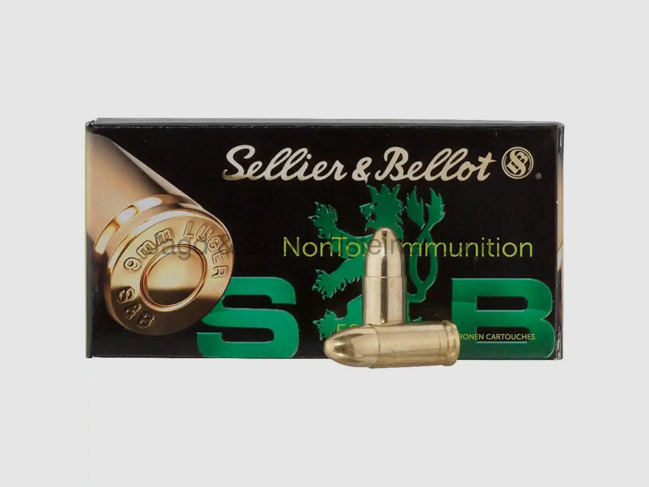 Sellier & Bellot NONTOX, TFMJ, 124grs