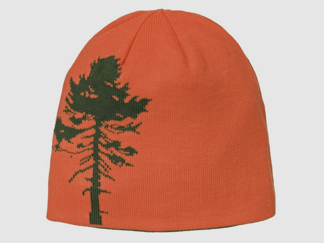 Pinewood Kinder Wendemütze Tree Orange/Green