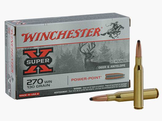 Winchester Power Point .270 Win 150 gr / 9.7 g - 150 gr / 9.7 g