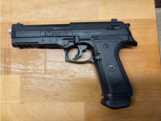 LTL Alfa 1.50 Co2-Pistole cal .50 Defense Training Marker (P18) mit Munition + CO² Patronen