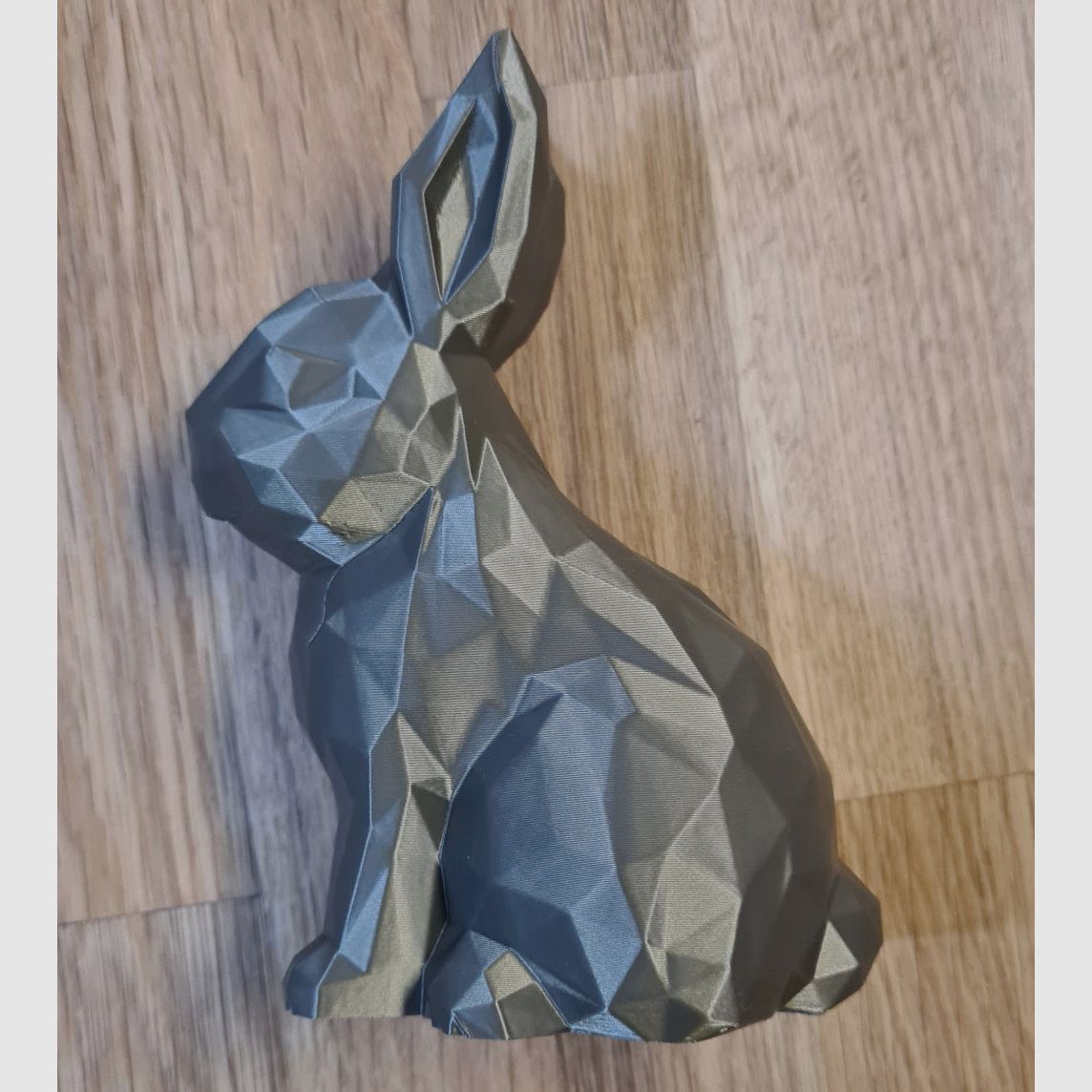 Deko Osterhase / Kaninchen im "Low Poly" Design