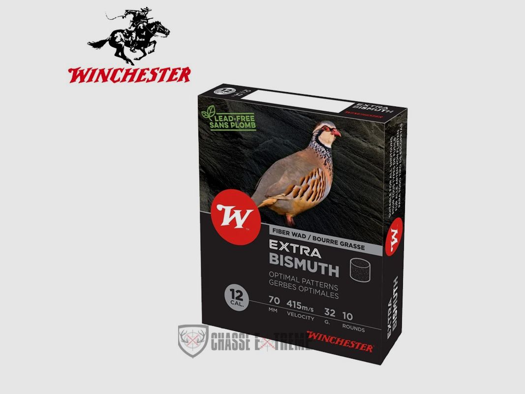 10 Patronen WINCHESTER Extra Bismuth 32g Kal. 12/70