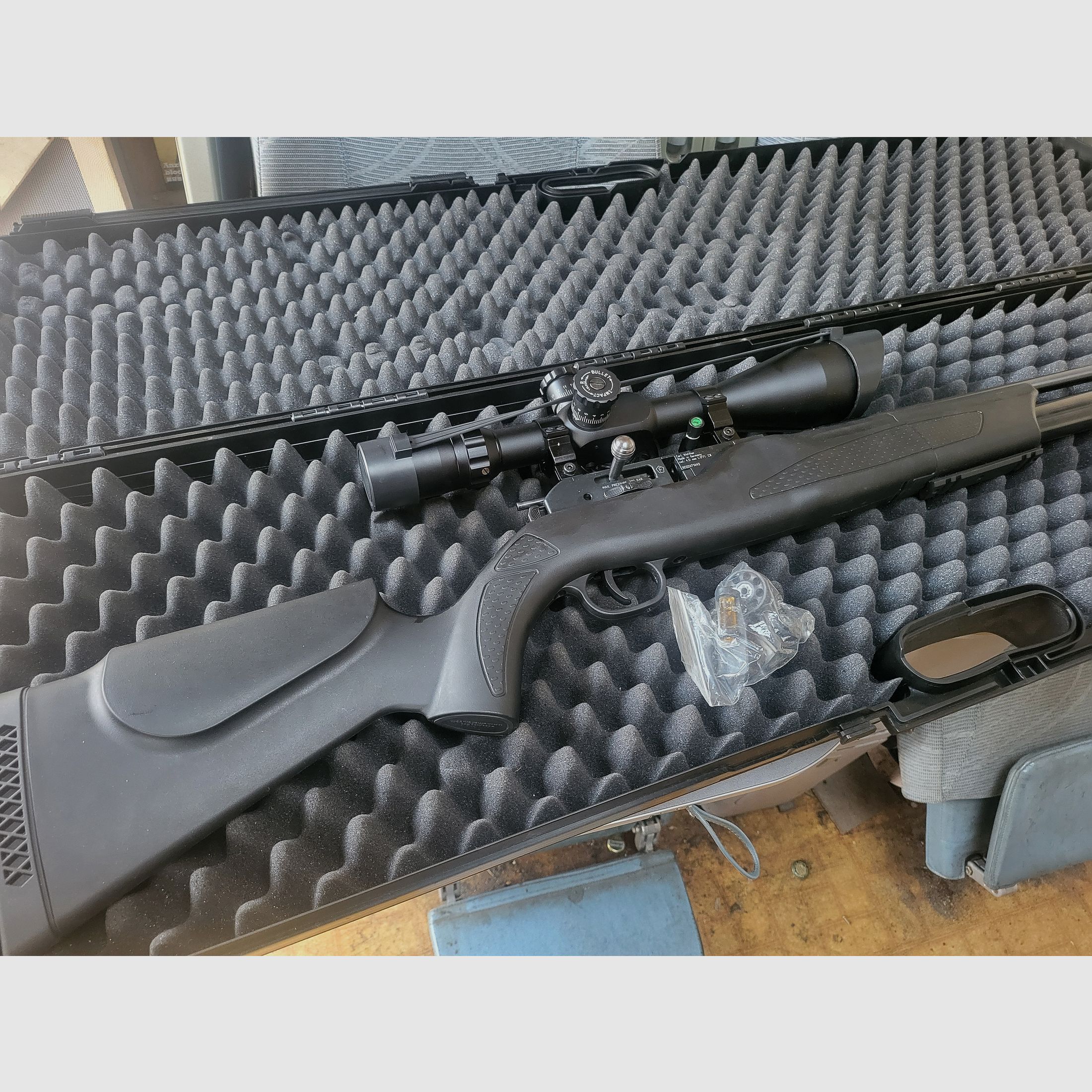 Walther Dominator 1250ft Fieldtarget fucile ad aria