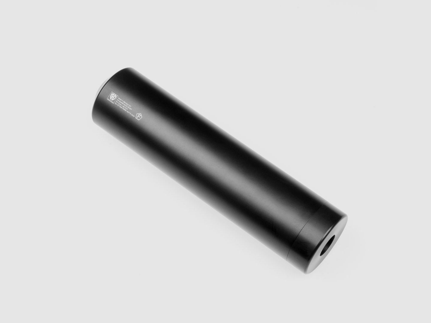 SILENCER Draad 20x1 | CNC | ZWART | L 20cm | HDR68