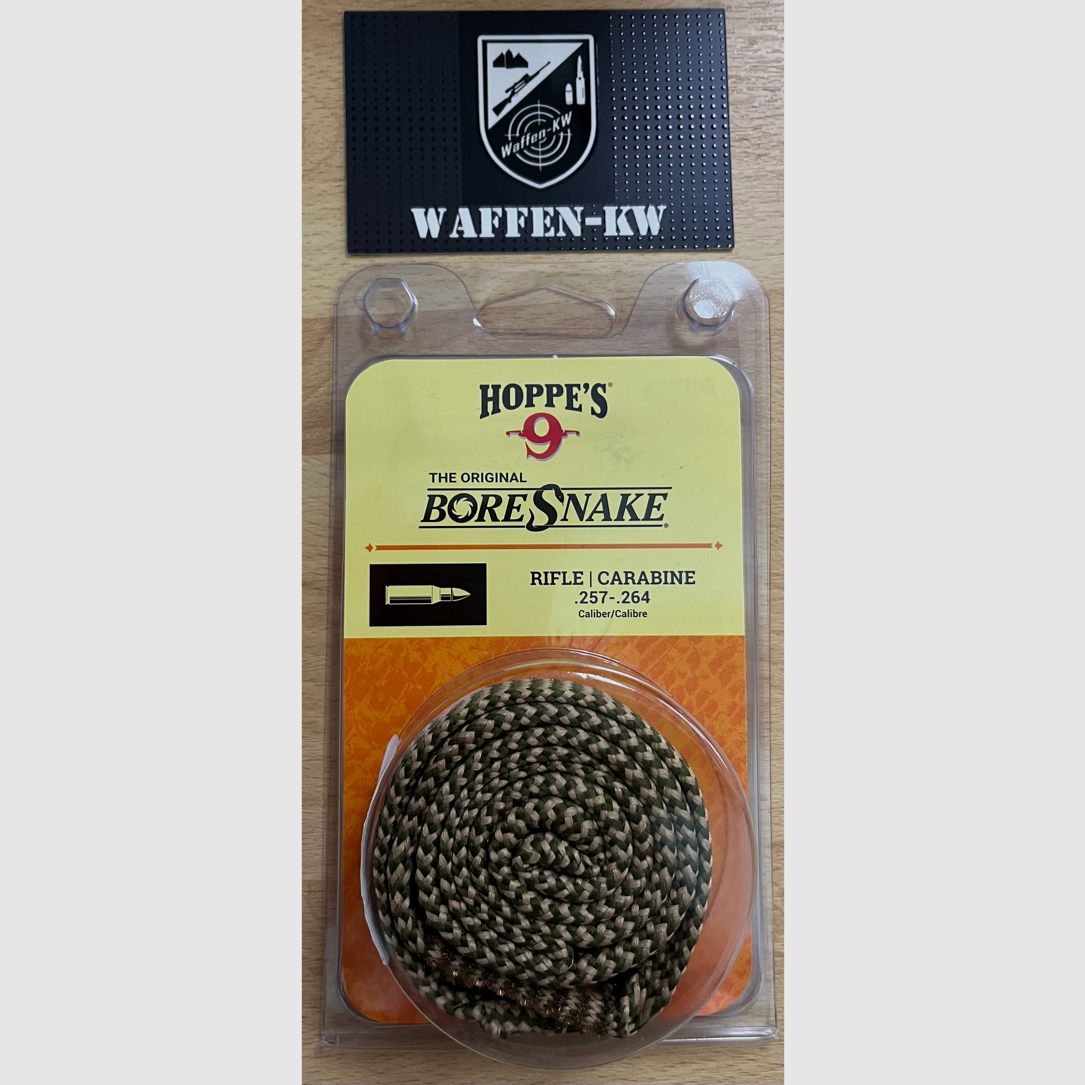Cuerda de limpieza Hoppe's BoreSnake 24013 para rifles calibre .257 - .264 / 6,5mm