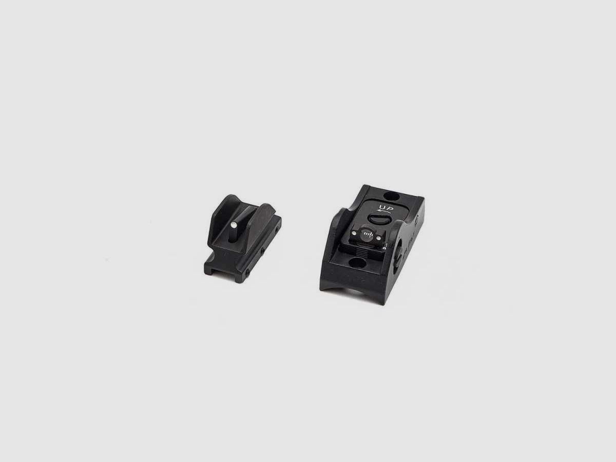 Set di mire regolabili LPA SHB02R per BAR11R-D2 - SG7-M1B - Blister (Punto bianco), immagine 2 di 3