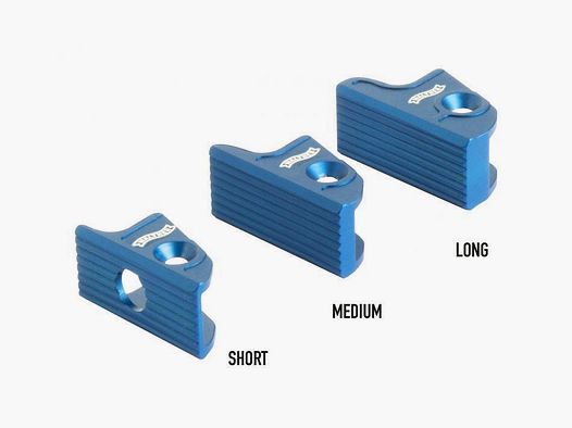 Blisterverpakking afneembare schoen, plat, medium, blauw Expert