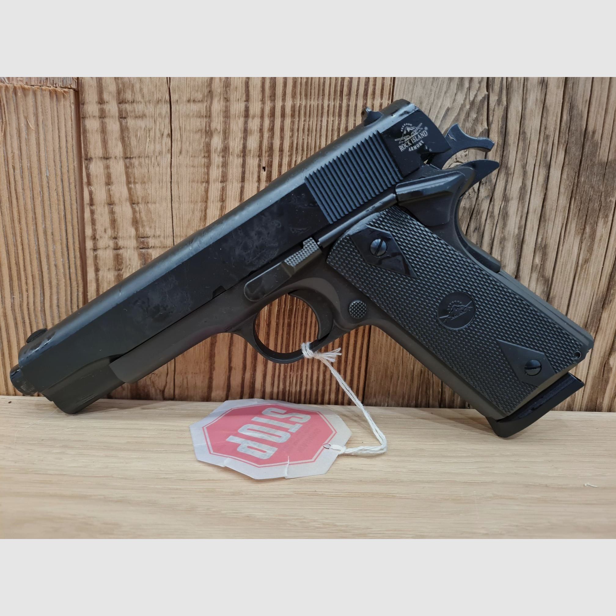 Rock Island Armory M1911 A1 Cal. 9mm www.jagdbar.de