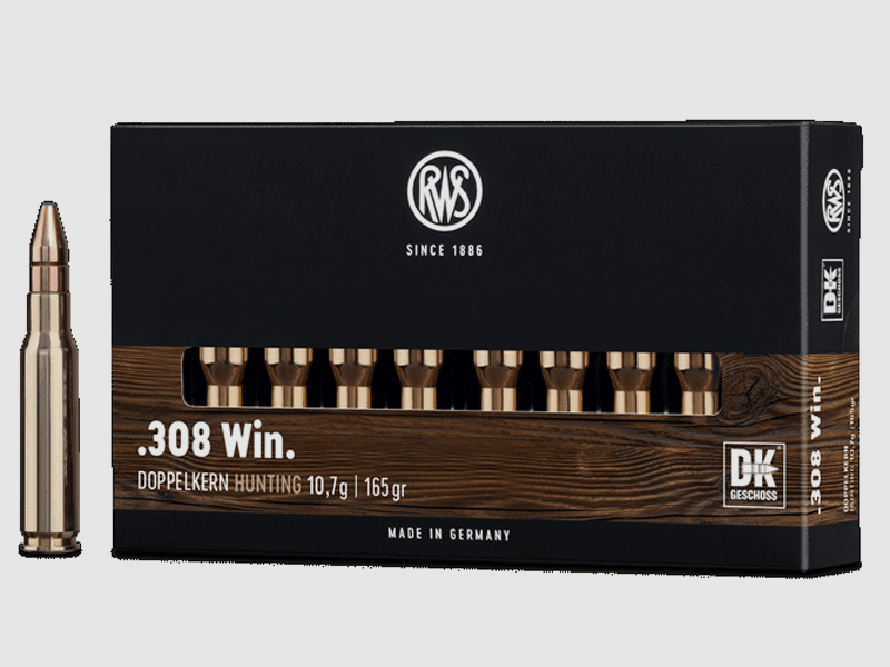 RWS .308Win Doppelkern 10,7g - 165gr
