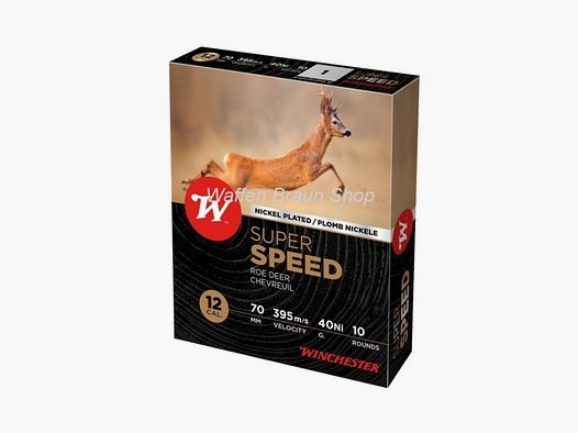 Winchester SUP SPEED G2 MAGNUM, 12-76, 20mm, 50g, P2, 10 Stück