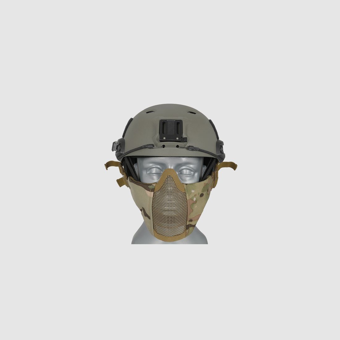 Half Face Mesh Mask 2.0 (Fast Helmet Version) - Multicamo [PJ]