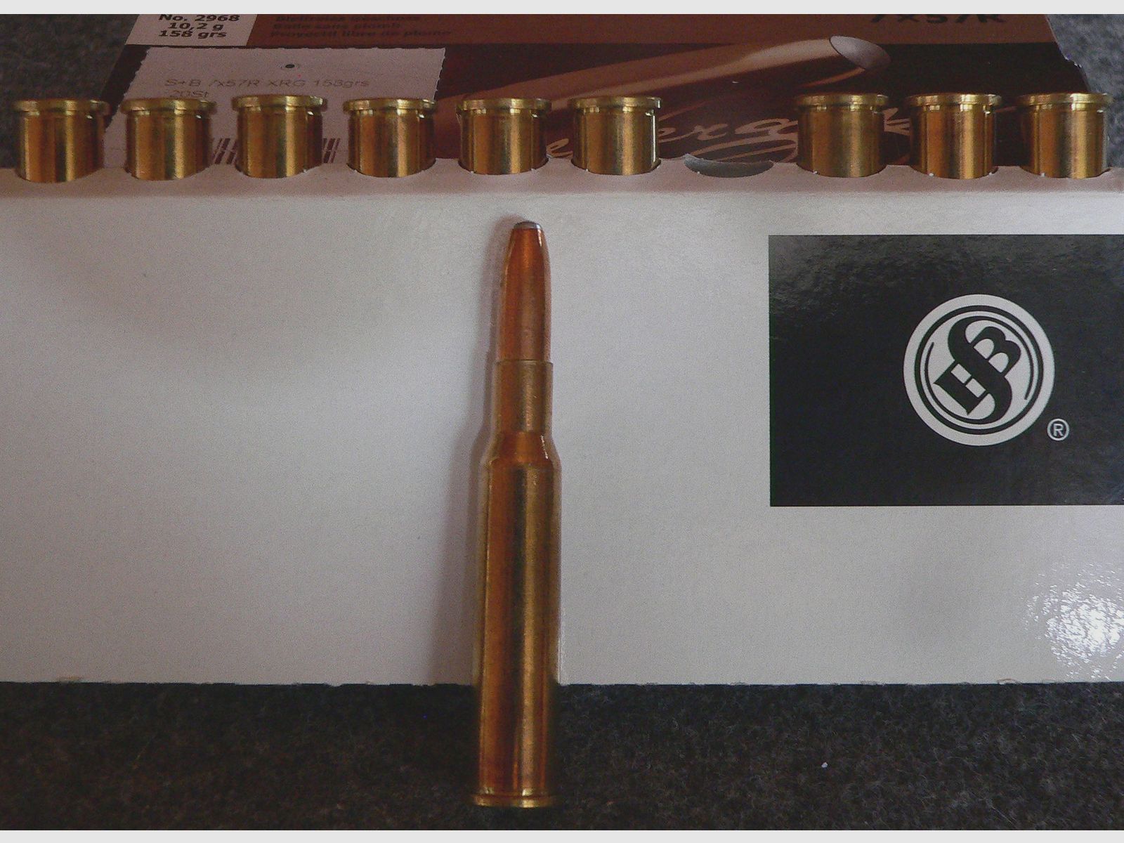 Ammunition 7x57R S&B (19 cartridges)