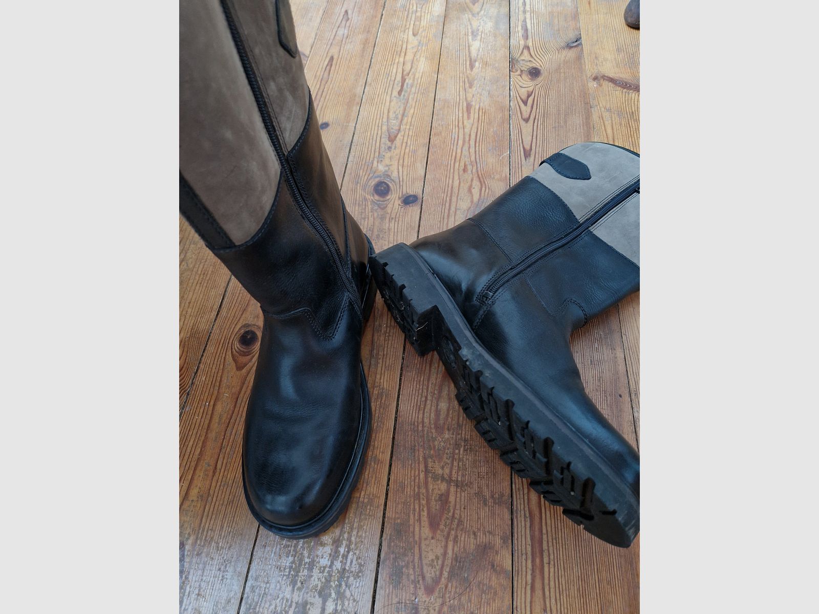 Fretz winter boots Goretex lambskin leather men size 8 1/2 (size 41) new