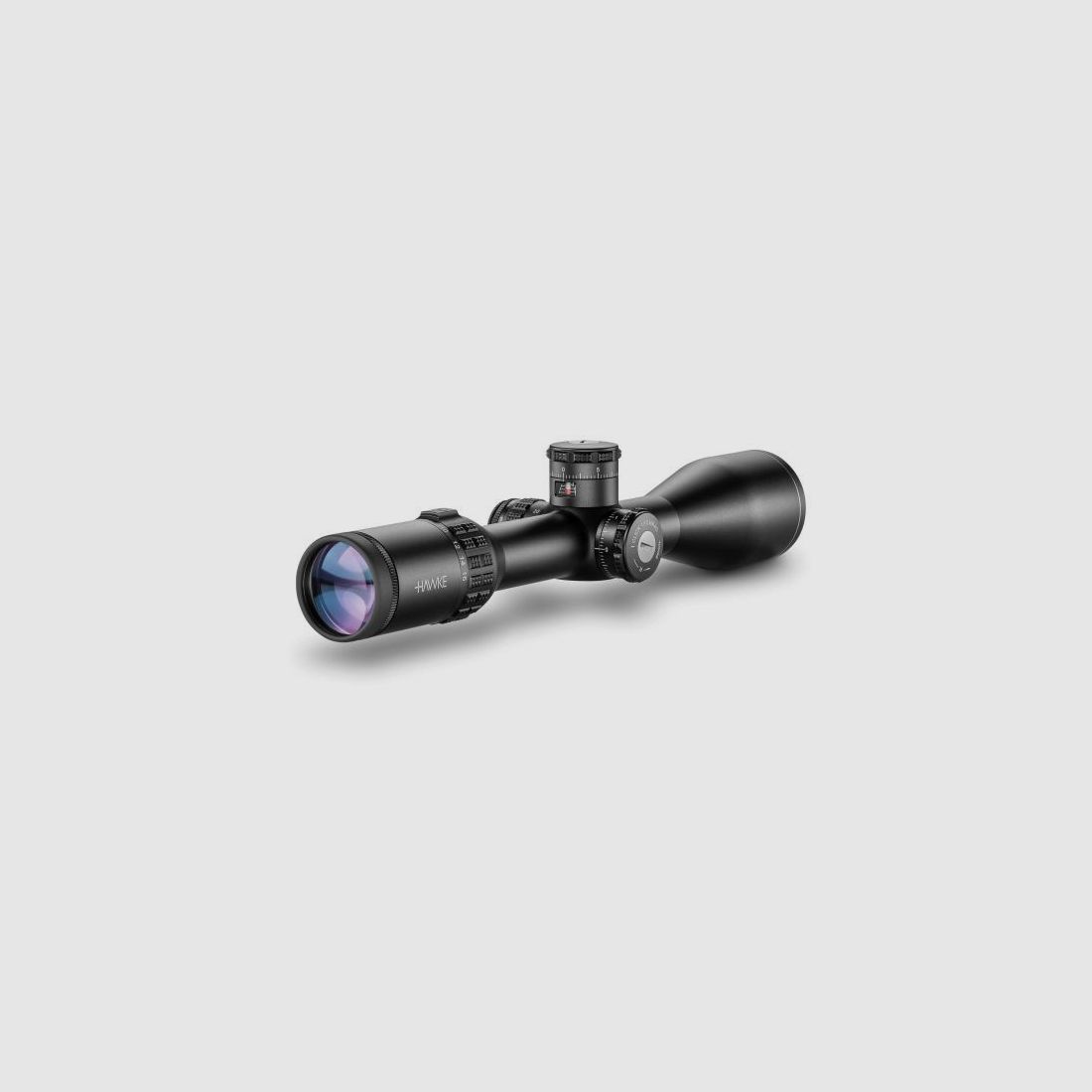 HAWKE Optics Zielfernrohr mit Leuchtabsehen 4-16x50 SF Sidewinder (30mm) Abs. 10x1/2 Mil Dot (r/g)