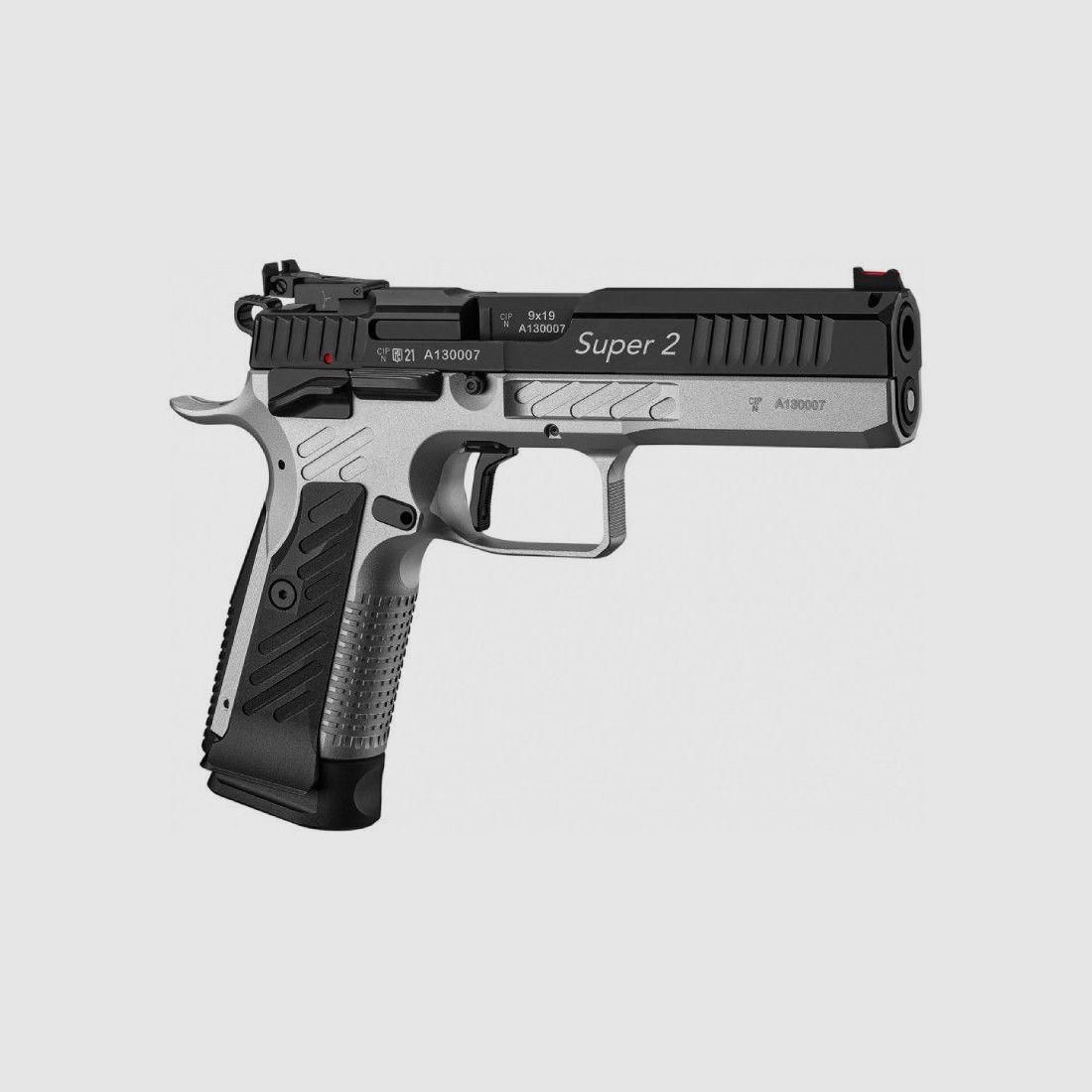PISTOLET ARMA ZEKA AZ-P1 SUPER 2 SILVER KAL. 9X19, zdjęcie 5 z 5