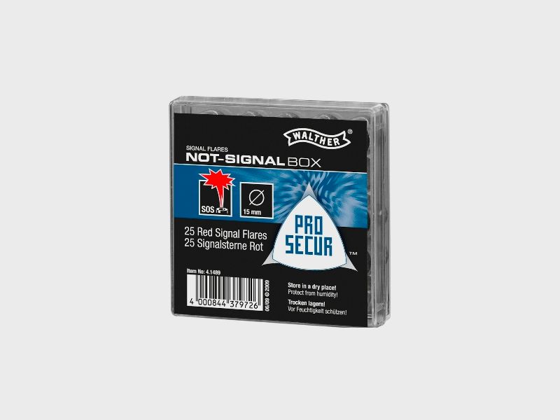 Walther Notsignal-Box ProSecur - 25 Signalsterne