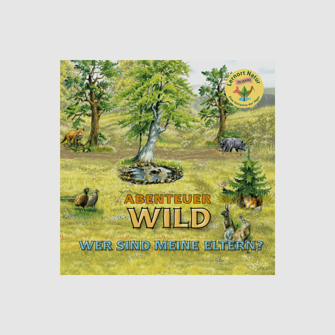 Libro per bambini "Luogo di apprendimento nella natura - Chi sono i miei genitori?"