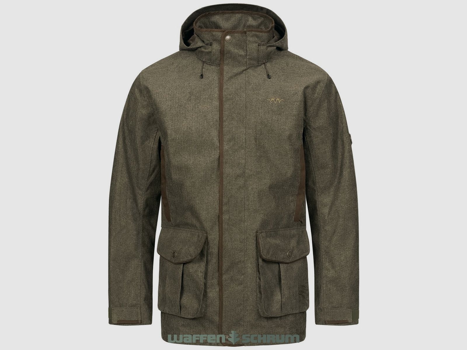 Giacca Blaser Vintage Wing Marrone scuro mélange