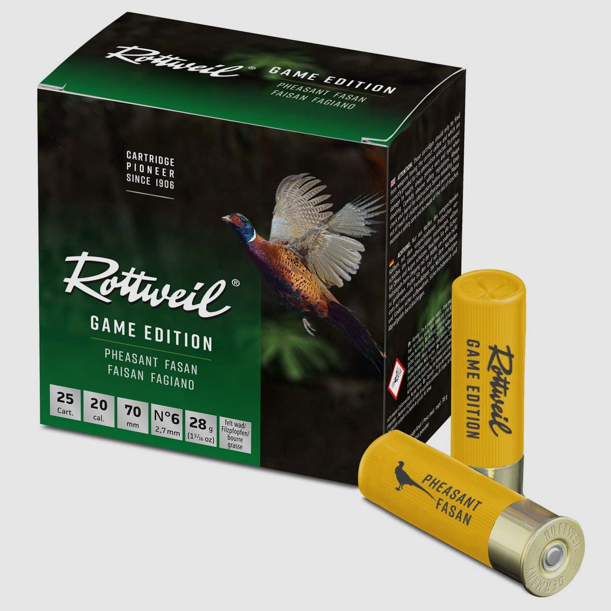 Rottweil 20/70 Game Edition Fasan 2,7mm - 28g