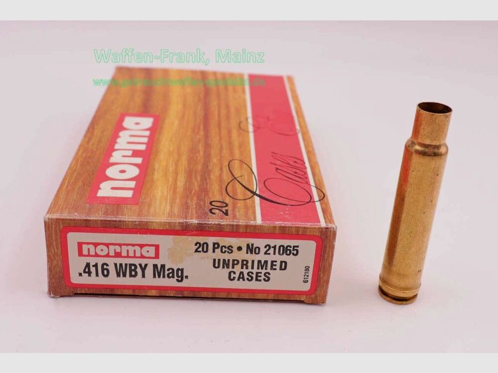 Norma Long Rifle Cases 416 WBY Mag.