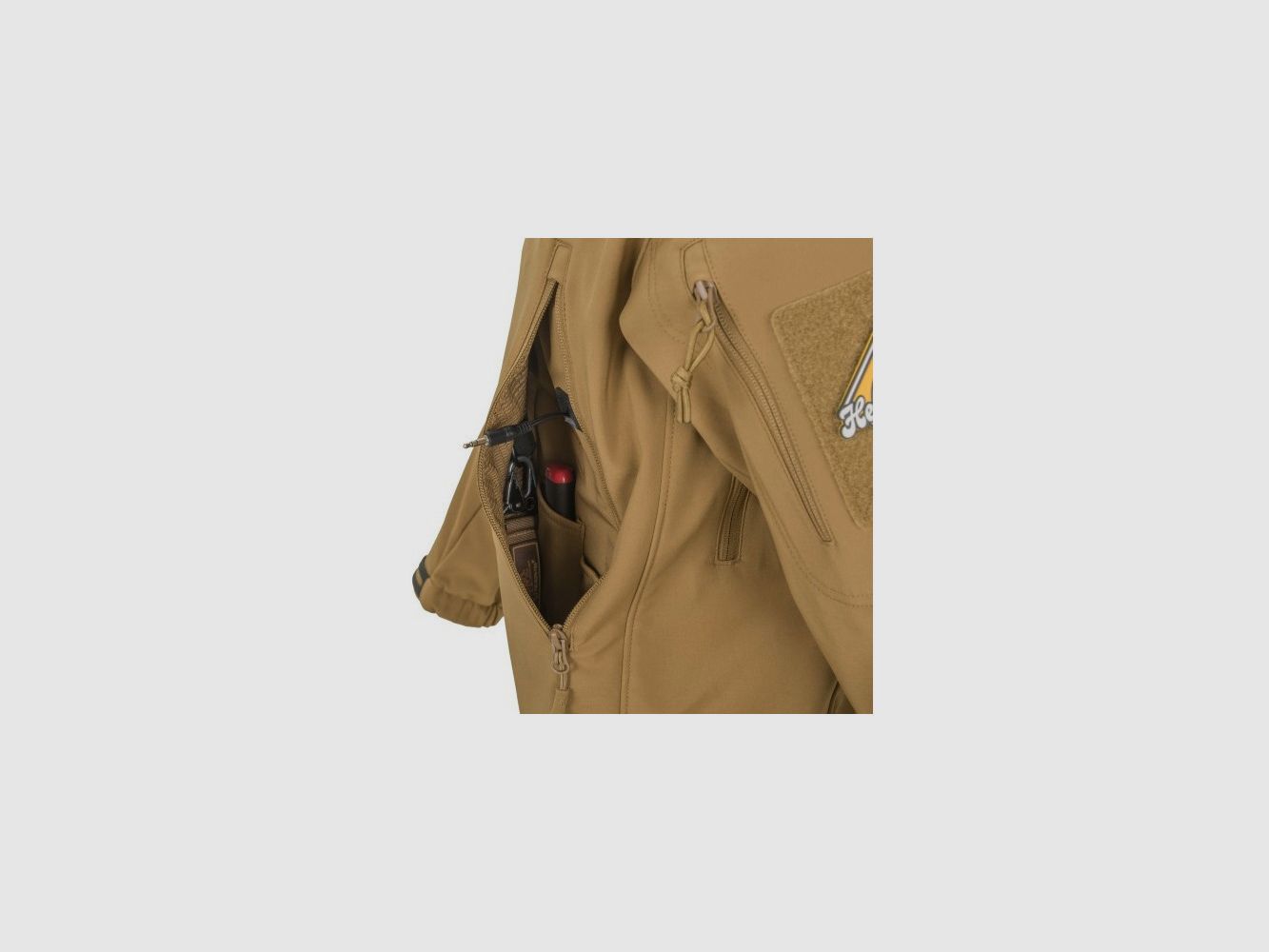 Giacca GUNFIGHTER Shark Skin Windblocker verde oliva, immagine 5 di 16