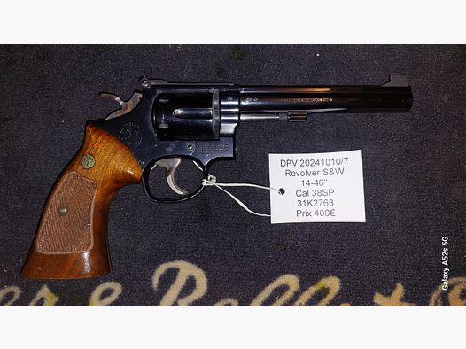 S&W 14-4 6" 38 SP