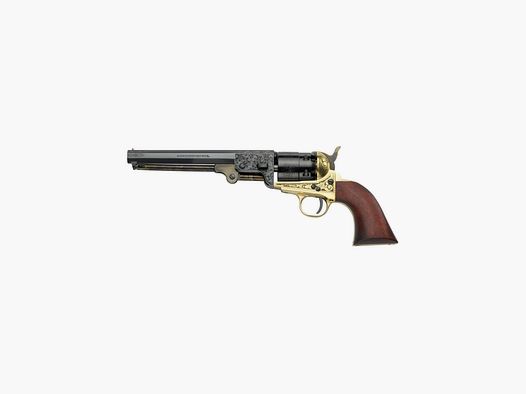 Revólver Pietta Réplica 1851 Navy Deluxe Latón Cal. 44 PN