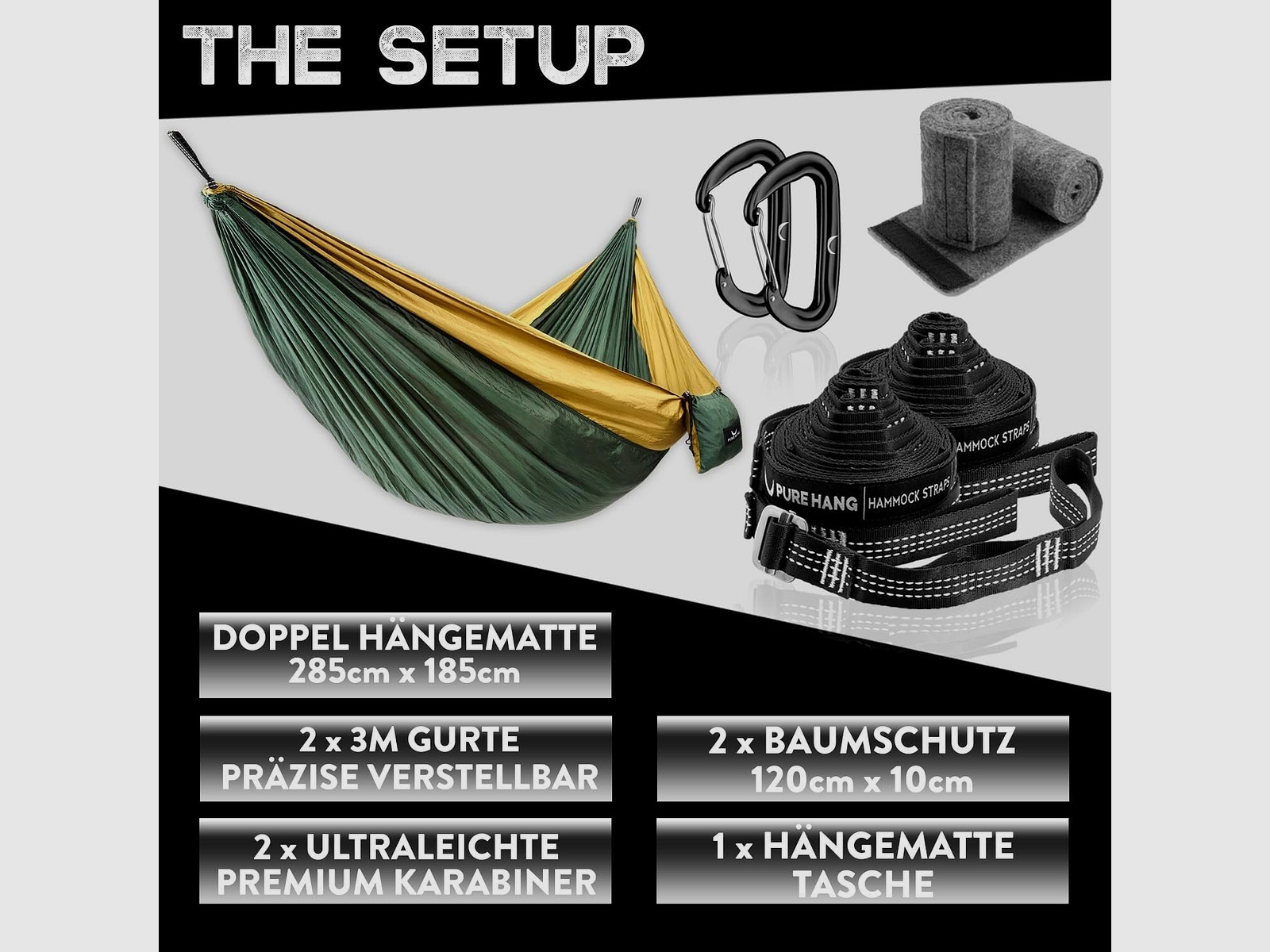 PURE HANG Premium Camping Hängematte