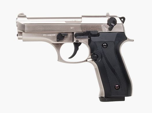 Ekol Compact Vernickelt 9mm PAK 15 Schuss