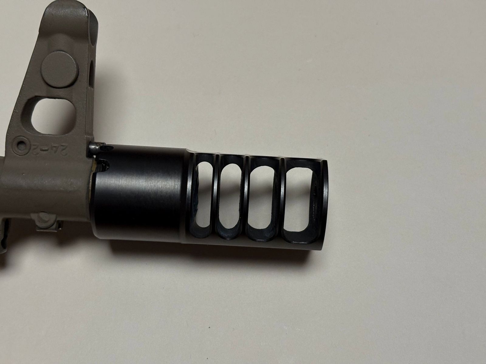J-Mac Customs RRD 4C muzzle brake Akm Ak47 7,62x39 M24x1,5, image 3 sur 3