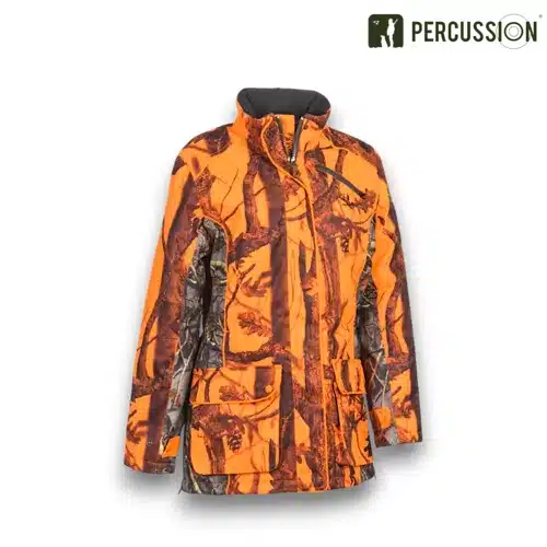 Kurtka myśliwska damska Brocard Ghostcamo Blaze i Czarna Percussion