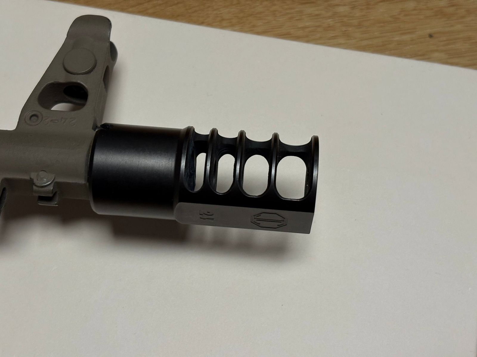 J-Mac Customs RRD 4C muzzle brake Akm Ak47 7,62x39 M24x1,5, image 2 sur 3