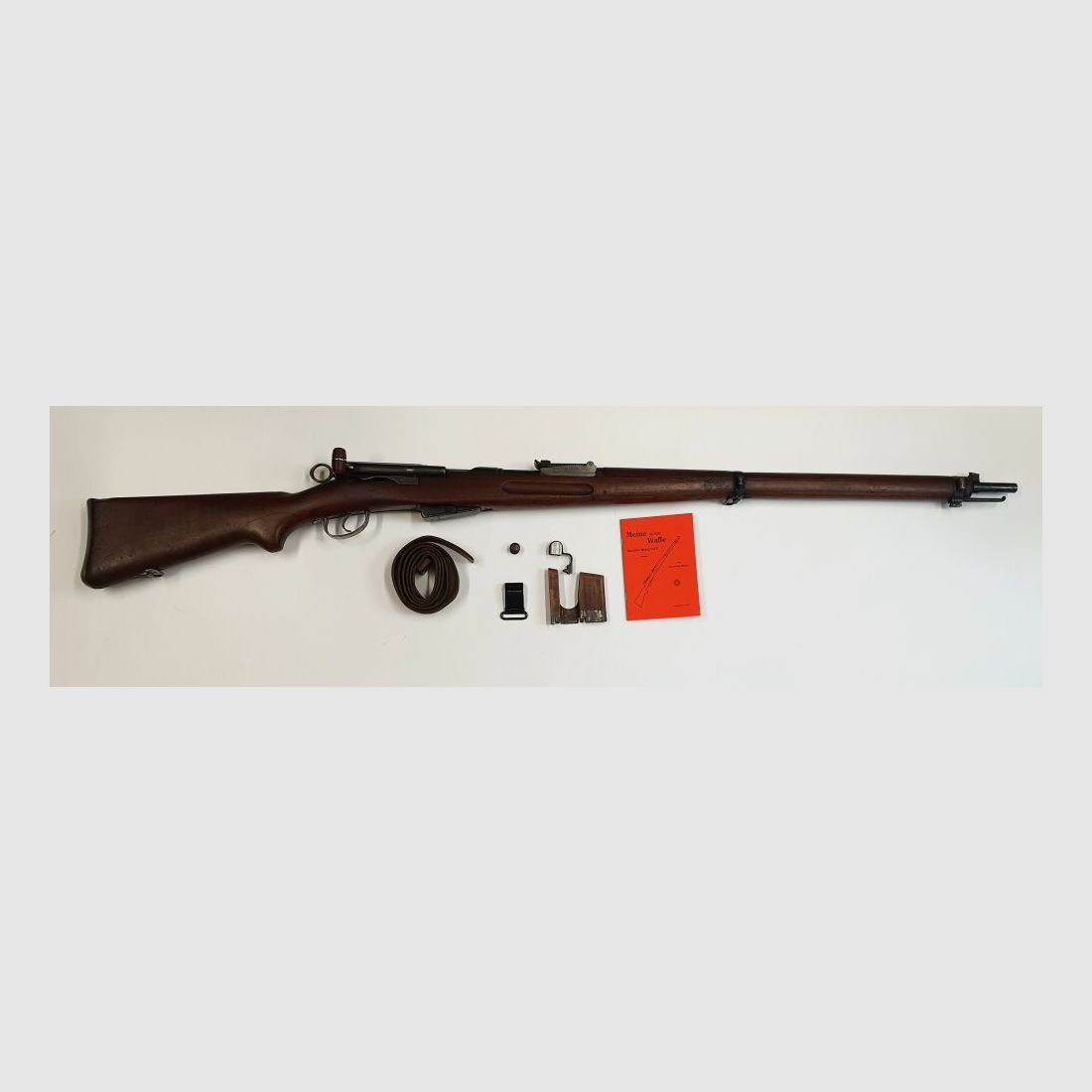 Fábrica de armas de Berna Rifle de repetición W+F Berna Rifle largo suizo IG96-11 Cal. 7,5x55 suizo