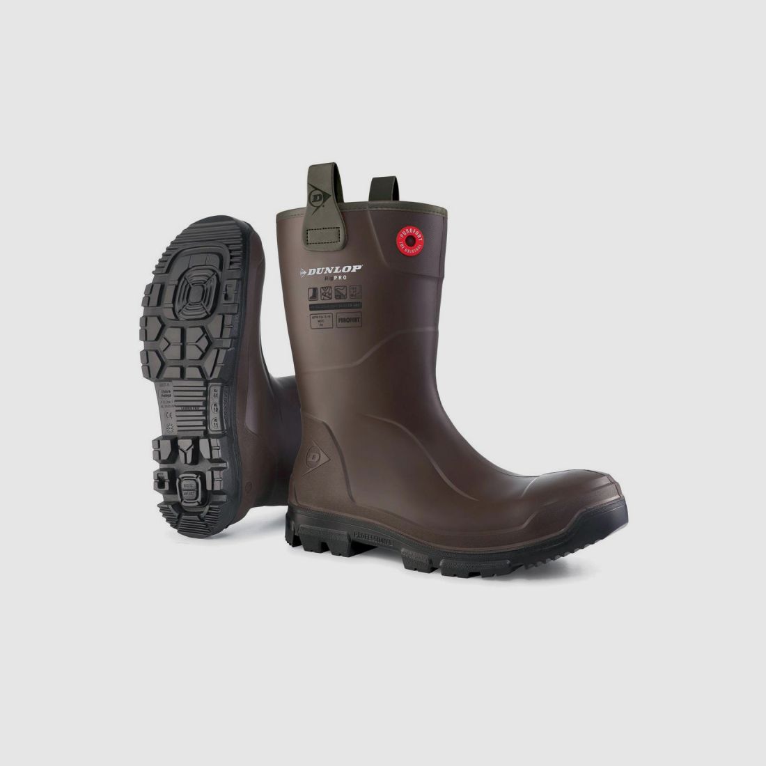 Dunlop RigPro Purofort Arbeitsschuhe braun O4, Bild 1 von 5