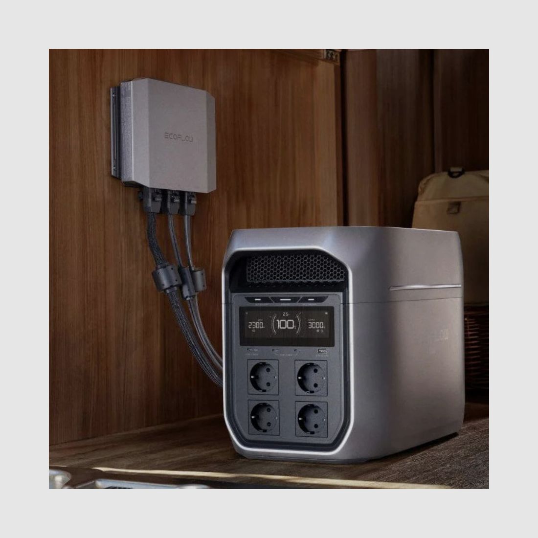 EcoFlow DELTA 3 Max Plus 2048 Wh - Tragbare LiFePO4-Stromstation für Camping & Outdoor, Bild 4 von 4