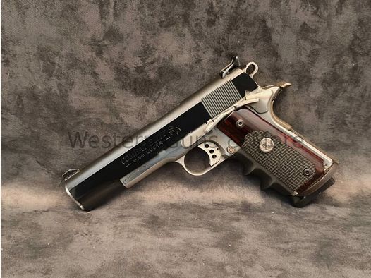 Colt USA Pistole Combat Elite, 5" Kal.9mmLuger Stainless/Blue Finish