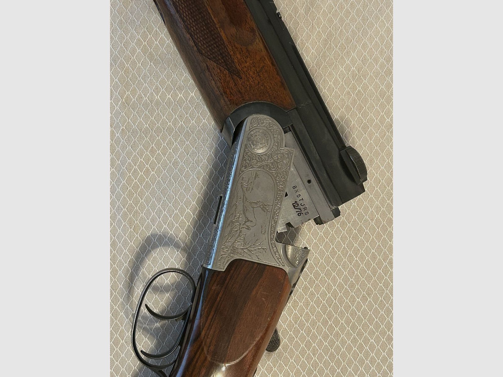  Bockbüchsflinte FAIR  8x57 IRS / 12/76 – mit Zeiss, Hensoldt & RWS Leuchtpunkt