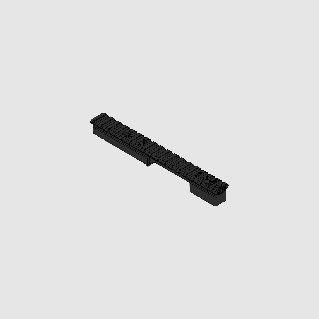 Picatinny-Schiene Remington 700 Short SICS™ 20,6 MOA / 6 MIL – verlängert Spuhr CA013