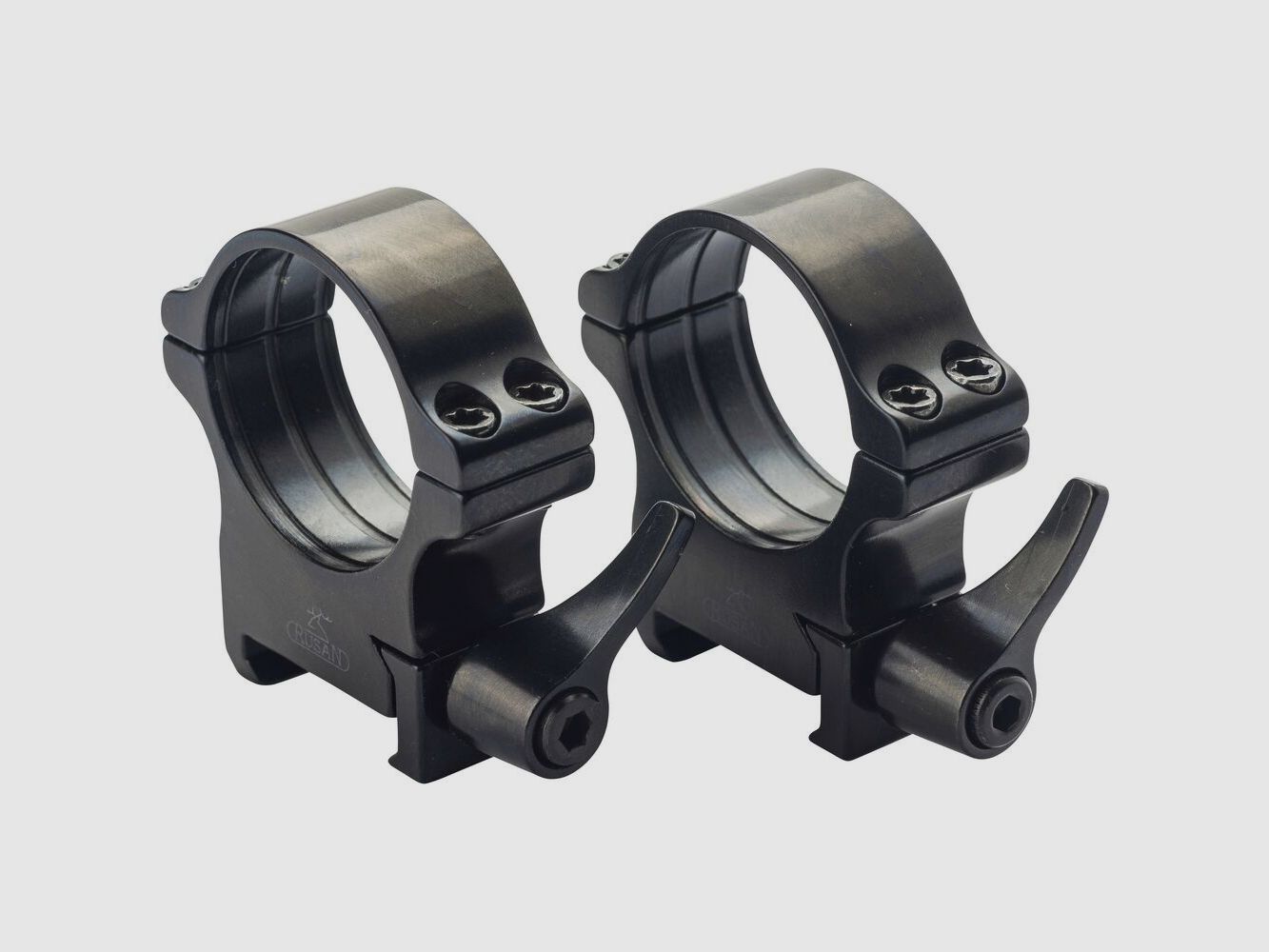 Montaje Rusan abatible Quick Release para perfil Weaver / Picatinny Ø 30 mm altura 20,0