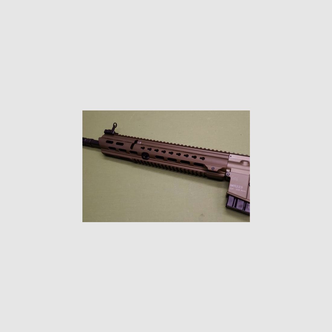 Heckler & Koch MR 223 A3 sandfarben 16,5 Kaliber .223 Remington Selbstladebüchse AR15 MR223, Bild 3 von 6