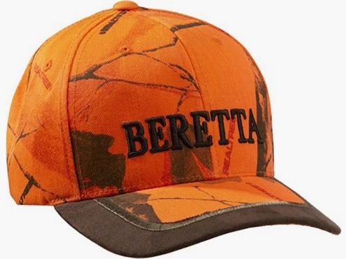 Gorra de béisbol Beretta azul o naranja