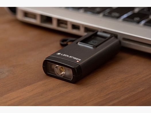 Ledlenser 502578 K6R Schlüsselleuchte 400 Lumen 80 Meter gold