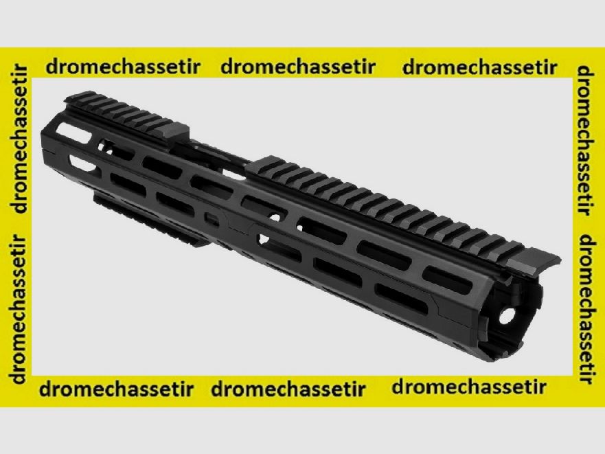 Erweiterte M-LOK Handguard mit Visieröffnung, 34cm, schwarz, Bild 2 von 3
