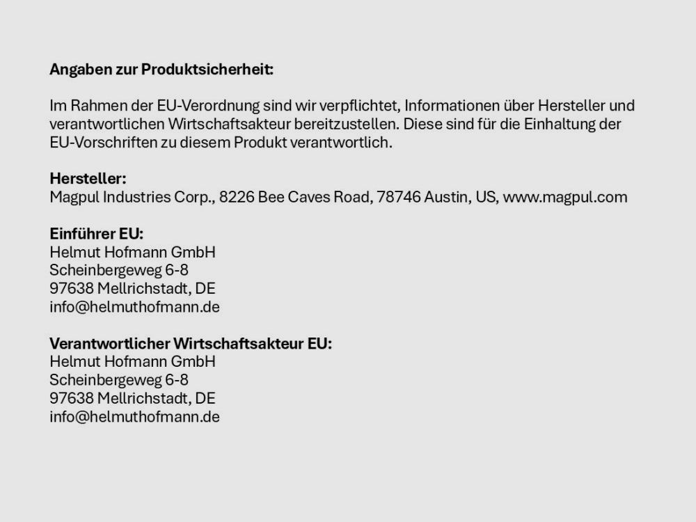 Magpul AR-15: Kolba Magpul ACS-L (MAG378-BLK) MILSPEC Kolba Karabinowa Polimer Czarny/ Schubschaft czarny