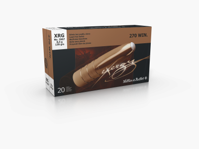S&B Munitions de fusil .270 Win. 8,4 g / 130 gr eXergy